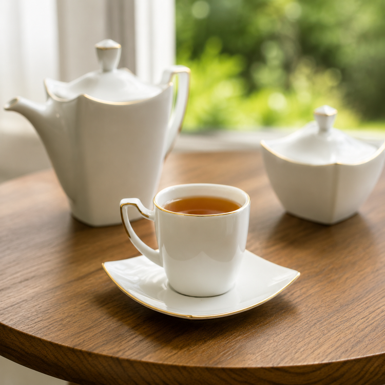 سرویس چایخوری خط طلا سناتور